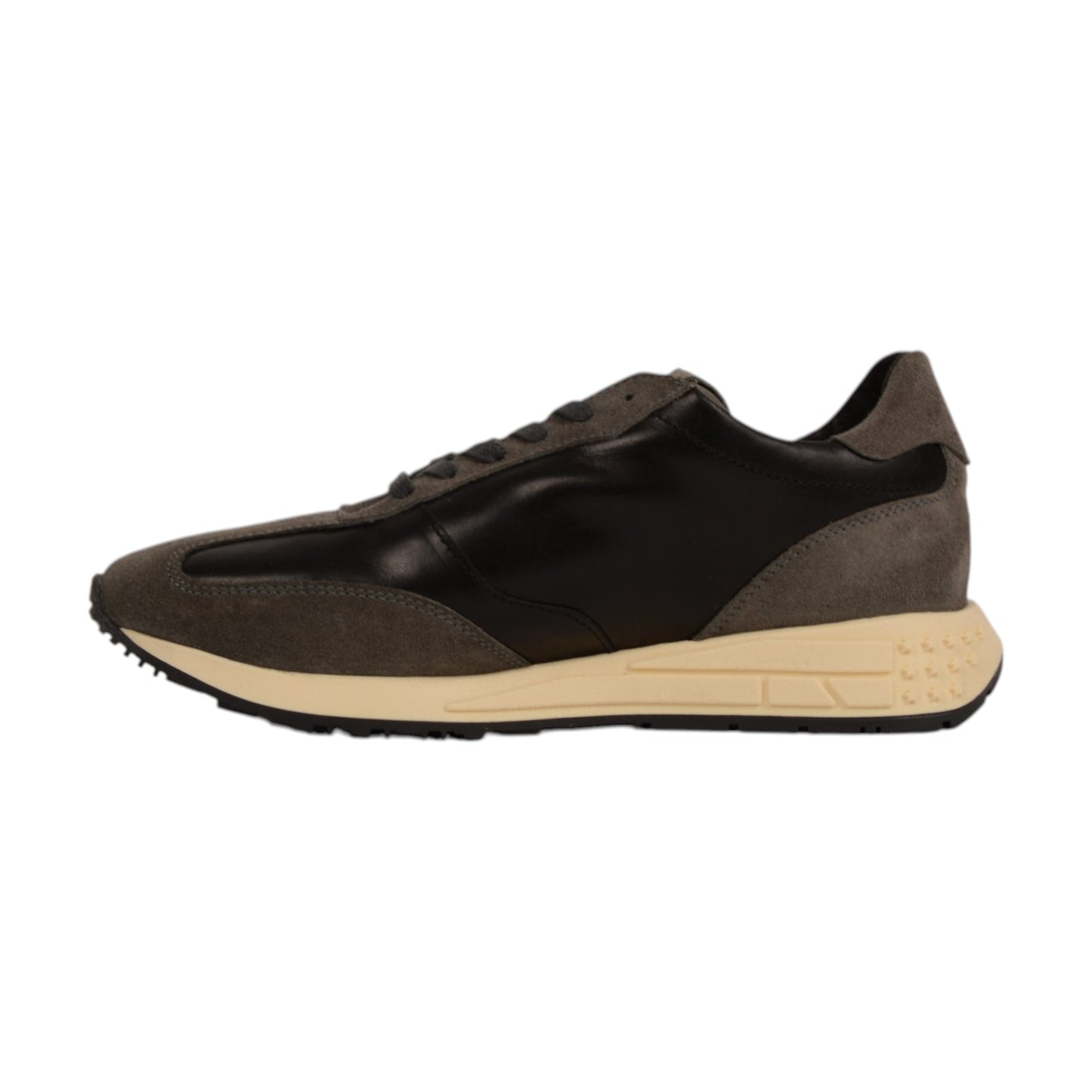 2103 GAMUZA GRIS VITELLO NEGRO