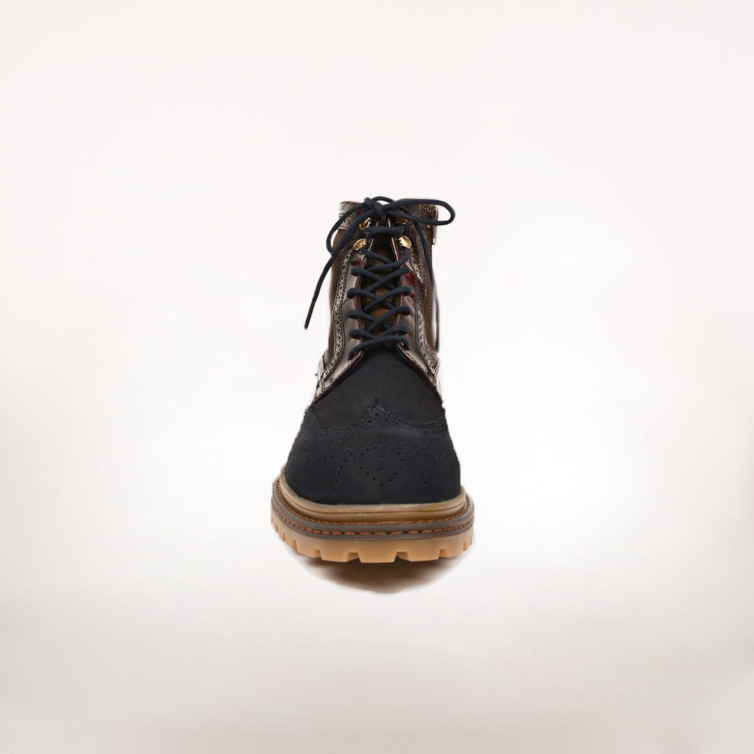 7302 BOTA NOBUCK AZUL